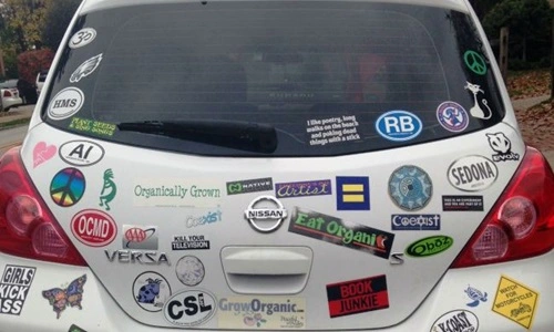 Put Stickers On Cars