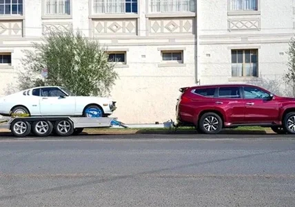 Tow A Car With Another Car
