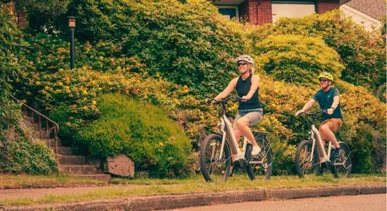 Ride a Bike on the Sidewalk